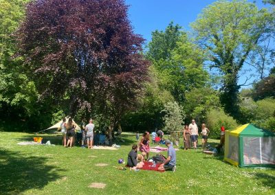 Remembering Becky, 13th June 2021 at Becky's Tree Bushy Ruff and Nonington Churchyard