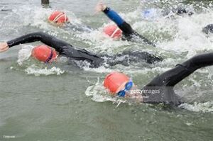Triathlon swimmers