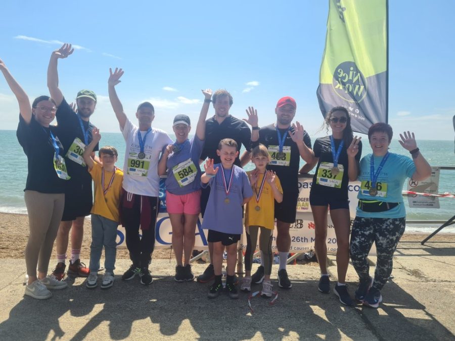 Folkestone coastal 10k run 26th may 2024 Team Everglow Folkestone coastal 10k run 26th may 2024 Team Everglow