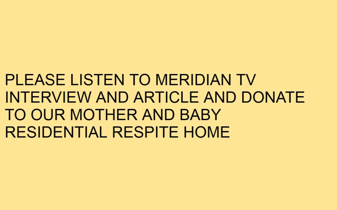 PLEASE LISTEN TO MERIDIAN TV INTERVIEW