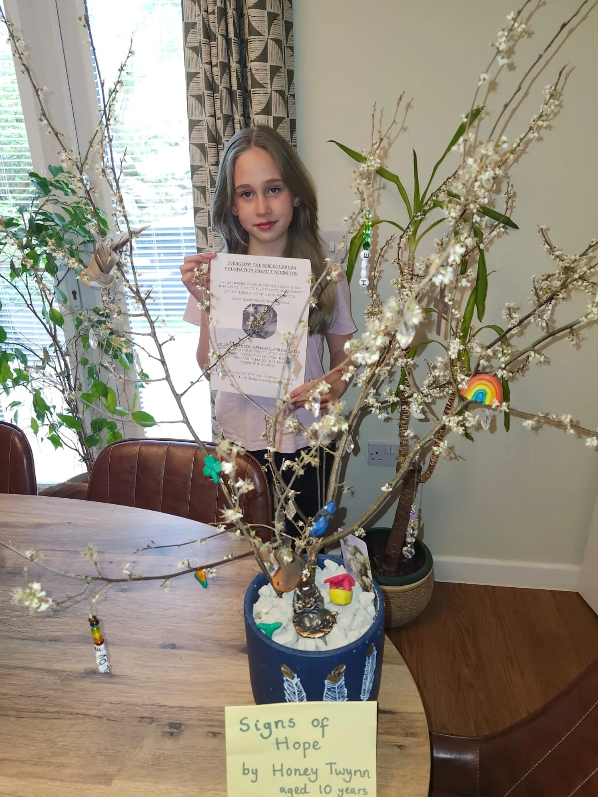 Honey and her Hope project April 2026